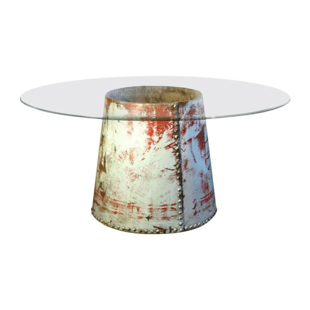Heavy Riveted Industrial Table Base
