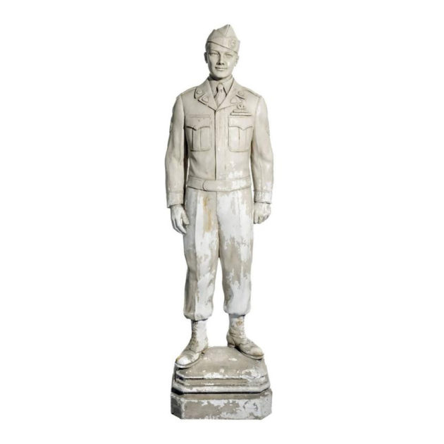 Original Plaster Artists Model for Larger Bronze Statue